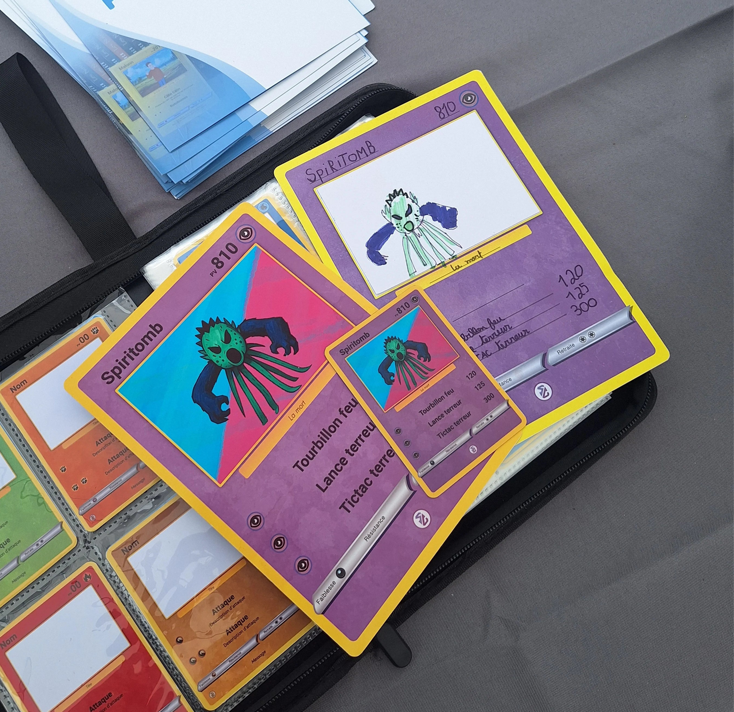 Pack anniversaire POKECARD | Carte de dessin pokémon